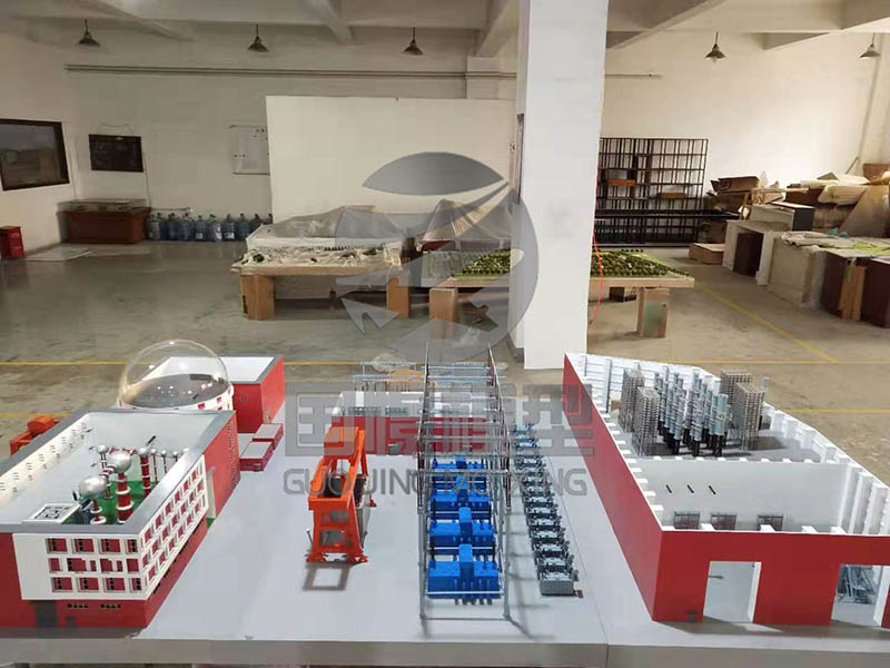 巴青县工业模型