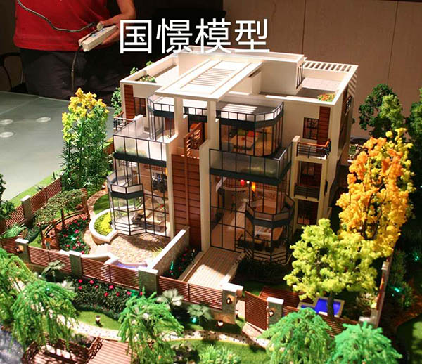巴青县建筑模型