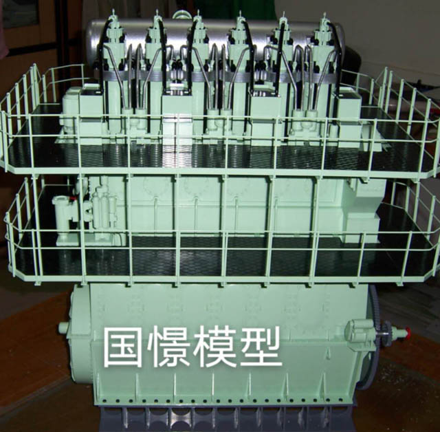 巴青县发动机模型