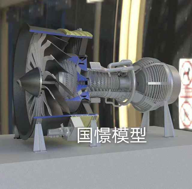 巴青县发动机模型