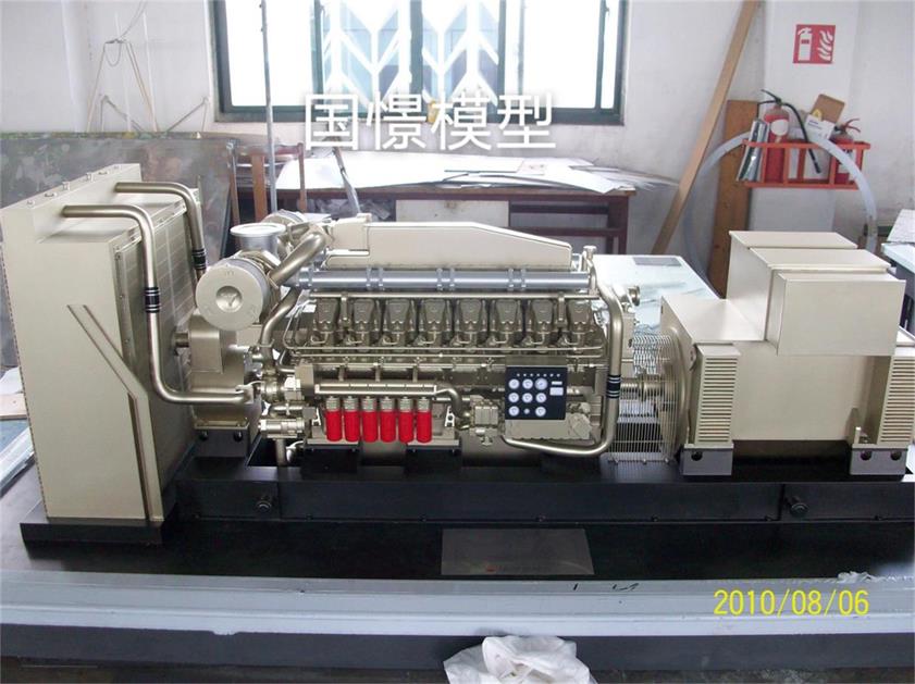 巴青县柴油机模型