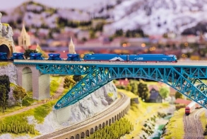 巴青县桥梁模型